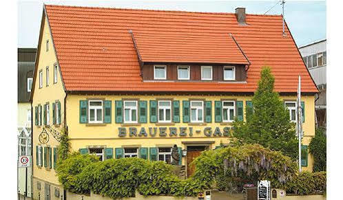 Brauereigasthof Dachsenfranz Zuzenhausen Екстериор снимка